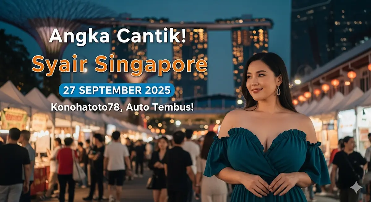 Angka Cantik! Syair Singapore 27 September 2025 Konohatoto78, Auto Tembus! - keluaranterkini.com