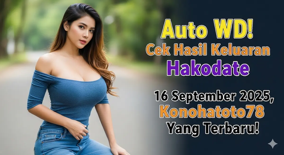 Auto WD! Cek Hasil Keluaran Hakodate 16 September 2025, Konohatoto78 Yang Terbaru! - keluaranterkini.com
