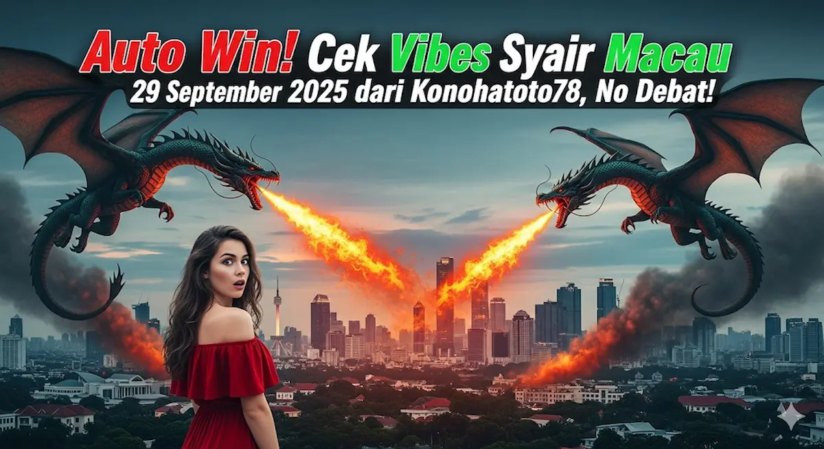 Auto Win! Cek Vibes Syair Macau 29 September 2025 dari Konohatoto78, No Debat! - keluaranterkini.com