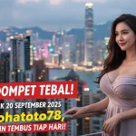 Bikin Dompet Tebal! Keluaran HK 20 September 2025 Konohatoto78, Dijamin Tembus Tiap Hari! - keluaranterkini.com