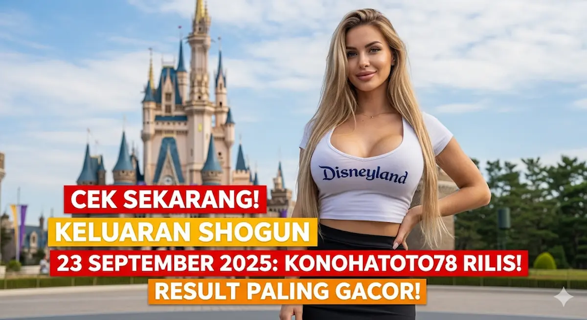 Cek Sekarang! Keluaran Shogun 23 September 2025 Konohatoto78 Rilis! Result Paling Gacor! - keluaranterkini.com