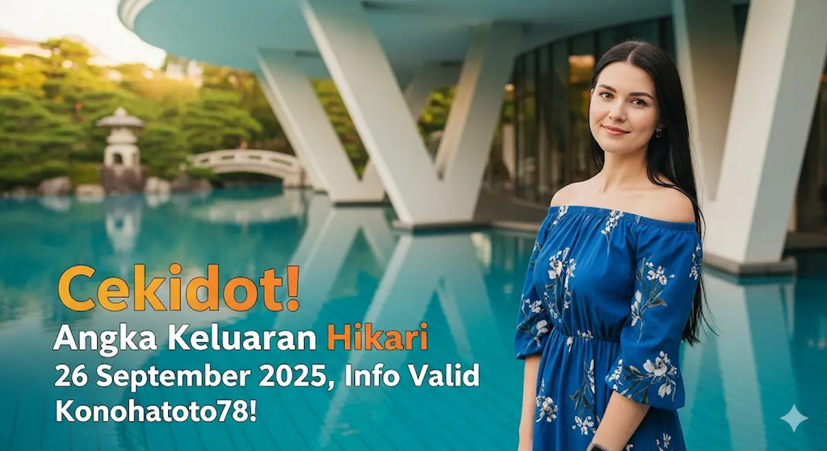 Cekidot! Angka Keluaran Hikari 26 September 2025, Info Valid Konohatoto78! - keluaranterkini.com