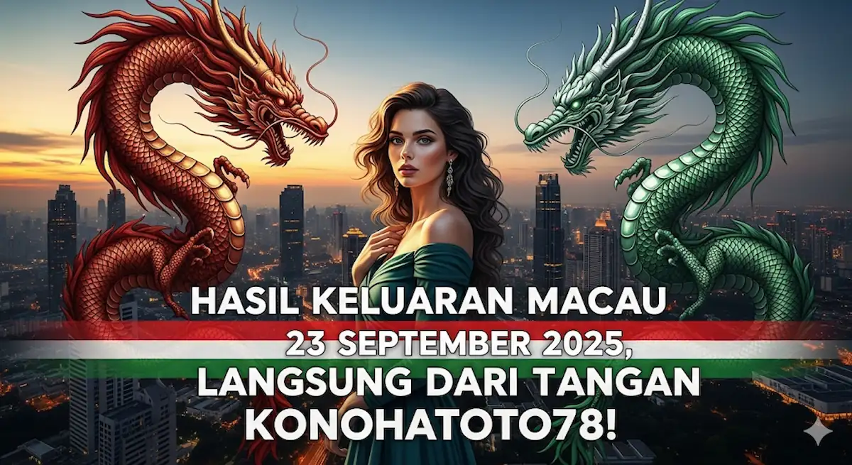 Hasil Keluaran Macau 23 September 2025, Langsung Dari Tangan Konohatoto78! - keluaranterkini.com