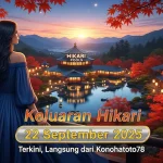 Keluaran Hikari 22 September 2025 Terkini, Langsung dari Konohatoto78 - keluaranterkini.com