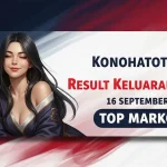 Konohatoto78 Result Keluaran Kitsune 16 September 2025, Top Markotop! - keluaranterkini.com