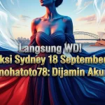 Langsung WD! Prediksi Sydney 18 September 2025 Konohatoto78 Dijamin Akurat! - keluaranterkini.com