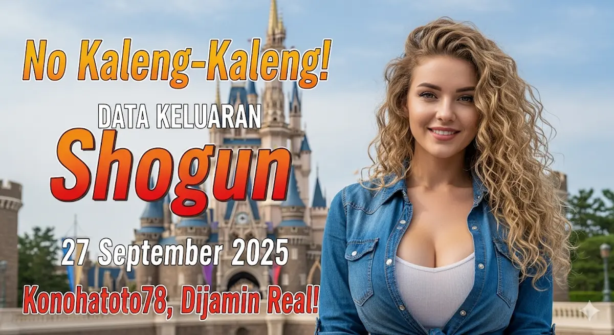 No Kaleng-Kaleng! Data Keluaran Shogun 27 September 2025 Konohatoto78, Dijamin Real! - keluaranterkini.com