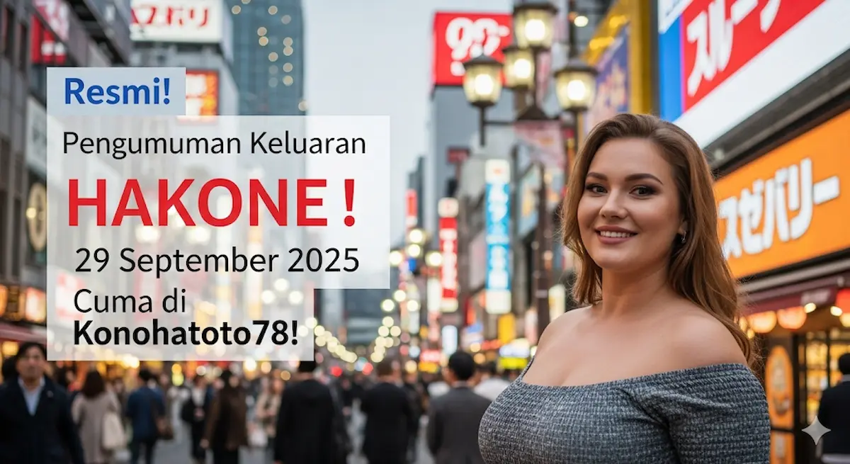 Resmi! Pengumuman Keluaran Hakone 29 September 2025 Cuma di Konohatoto78! - keluaranterkini.com