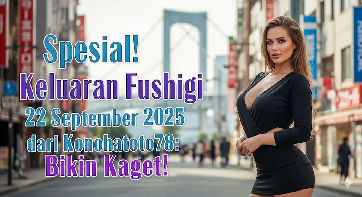 Spesial! Keluaran Fushigi 22 September 2025 dari Konohatoto78 Bikin Kaget! - keluaranterkini.com
