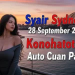 Syair Sydney 28 September 2025 Konohatoto78, Auto Cuan Parah! - keluaranterkini.com