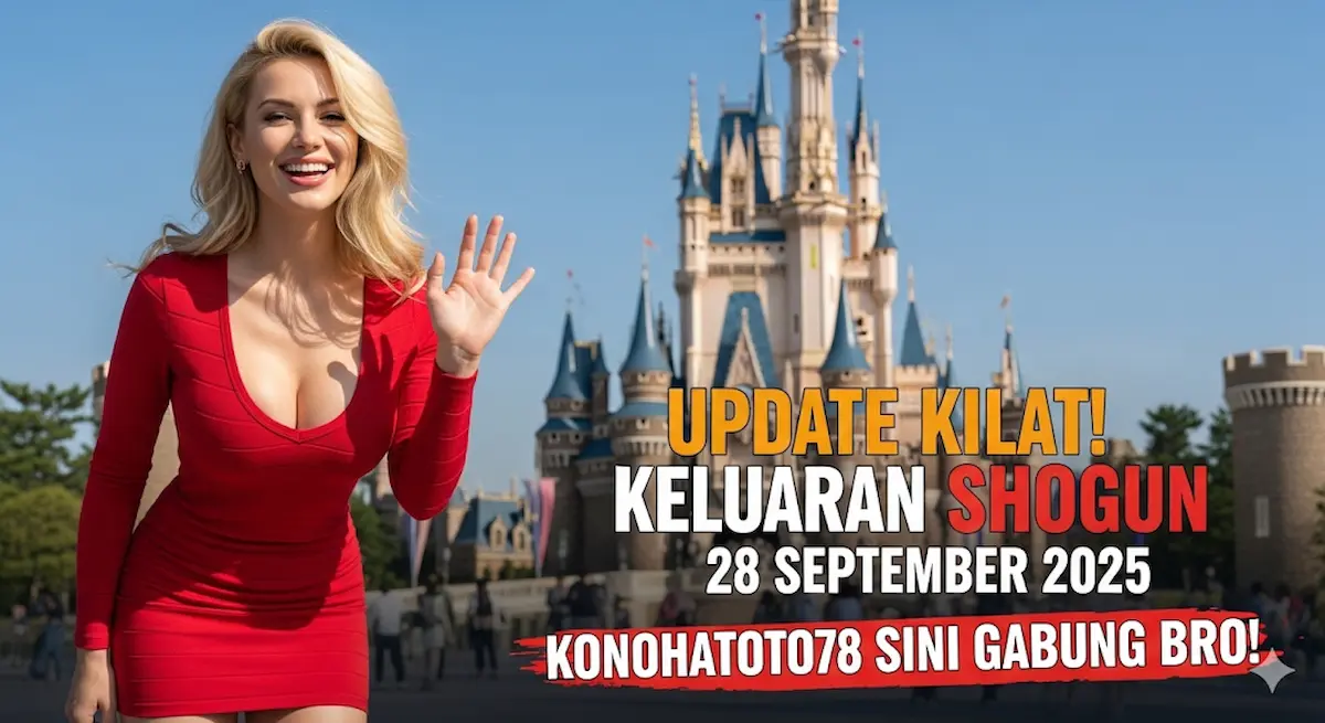 Update Kilat! Keluaran Shogun 28 September 2025 Konohatoto78 Sini Gabung Bro! - keluaranterkini.com