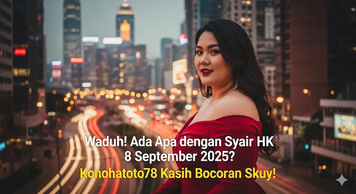 Waduh! Ada Apa dengan Syair HK 8 September 2025 Konohatoto78 Kasih Bocoran Skuy! - keluarantoto78.com