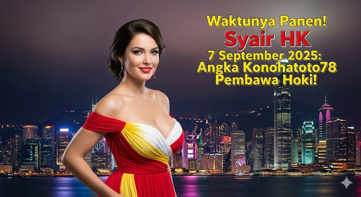 Waktunya Panen! Syair HK 7 September 2025 Angka Konohatoto78 Pembawa Hoki! - phillyist.com