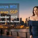 Waktunya WD! Keluaran SGP 21 September 2025 dari Konohatoto78, No Hoax! - keluaranterkini.com