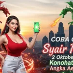 COBA CEK! Syair Macau 2 Oktober 2025 Konohatoto78 Angka Aesthetic! - keluaranterkini.com