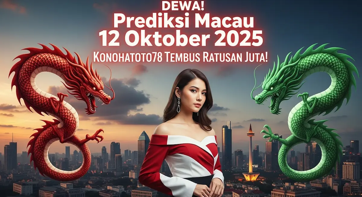 DEWA! Prediksi Macau 12 Oktober 2025 Konohatoto78 Tembus Ratusan Juta! - keluaranterkini.com