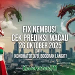 Fix Nembus! Cek Prediksi Macau 26 Oktober 2025 dari Konohatoto78, Bocoran Langit! - keluaranterkini.com