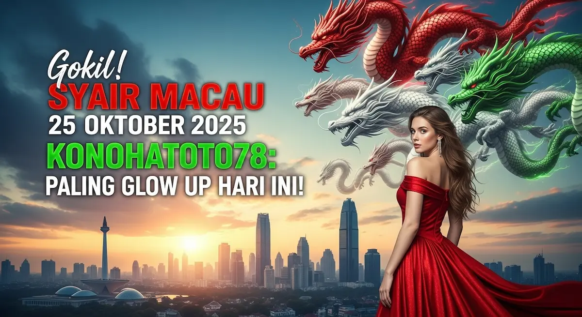 Gokil! Syair Macau 25 Oktober 2025 Konohatoto78 Paling Glow Up Hari Ini! - keluaranterkini.com