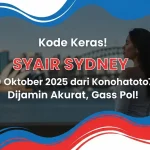 Kode Keras! Syair Sydney 30 Oktober 2025 dari Konohatoto78 Dijamin Akurat, Gass Pol! - keluaranterkini.com
