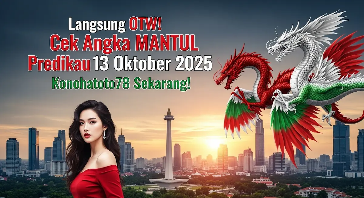 Langsung OTW! Cek Angka MANTUL Prediksi Macau 13 Oktober 2025 Konohatoto78 Sekarang! - keluaranterkini.com