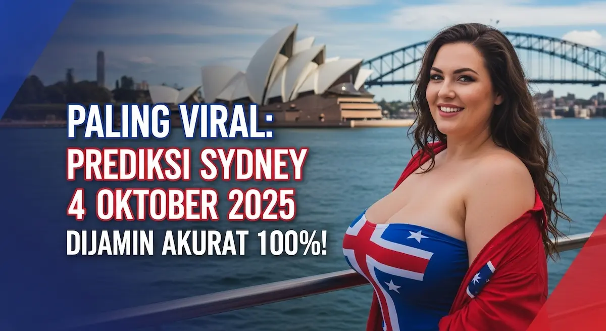 Paling Viral Prediksi Sydney 4 Oktober 2025 Dijamin Akurat 100%! - keluaranterkini.com