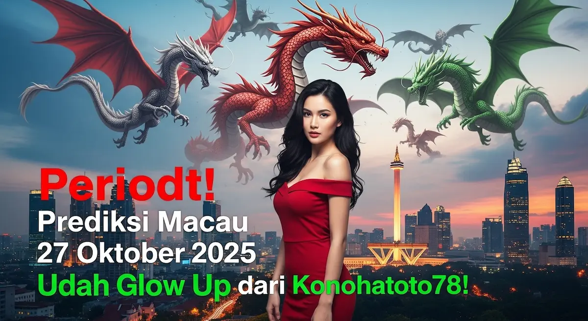 Periodt! Prediksi Macau 27 Oktober 2025 Udah Glow Up dari Konohatoto78! - keluaranterkini.com
