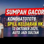 Sumpah Gacor! Konohatoto78 Spill Keluaran HK 13 Oktober 2025, Auto Jadi Sultan - keluaranterkini.com