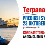 Terpanas! Prediksi Sydney 23 Oktober 2025 Konohatoto78 Angka Dijamin Nangkring! - keluaranterkini.com