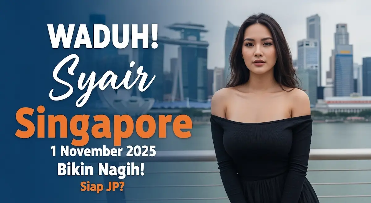 WADUH! Syair Singapore 1 November 2025 Konohatoto78 Bikin Nagih! Siap JP - keluaranterkini.com