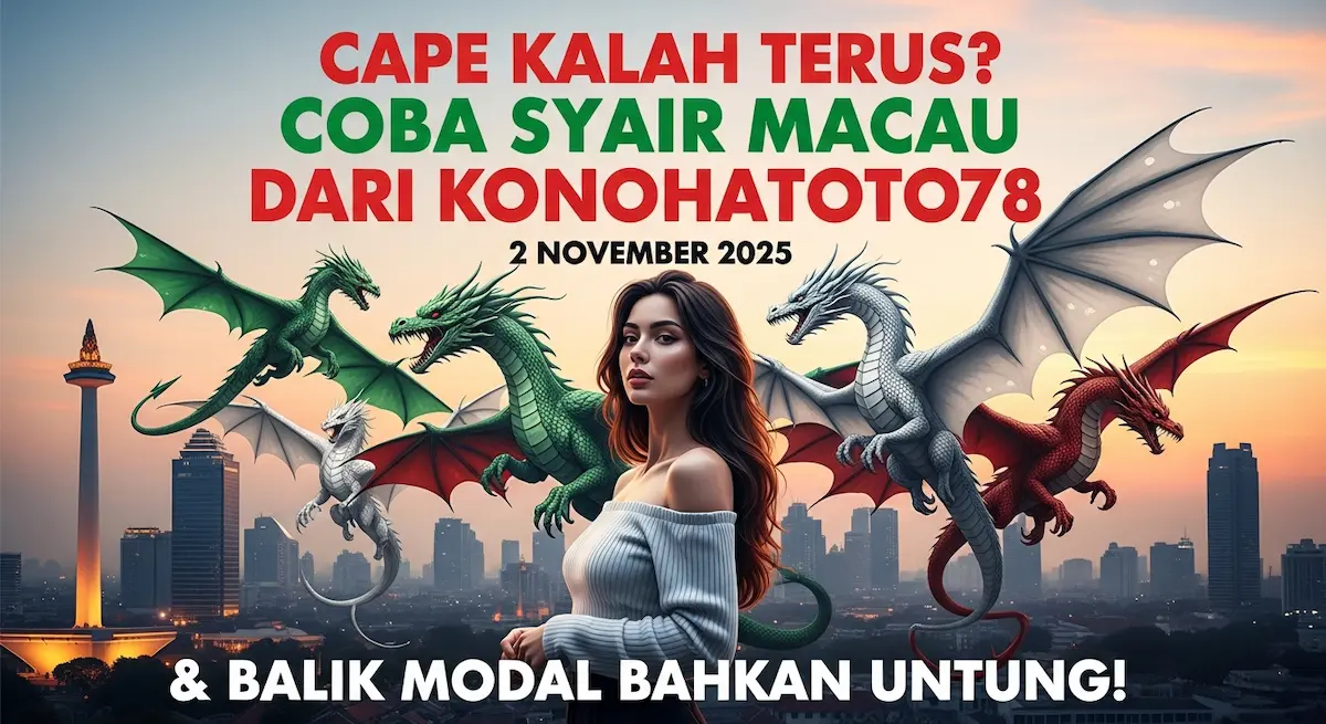 Cape Kalah Terus Coba Syair Macau 2 November 2025 Dari Konohatoto78 & Balik Modal Bahkan Untung! - keluaranterkini.com