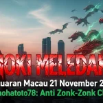 HOKI MELEDAK! Keluaran Macau 21 November 2025 Konohatoto78 Anti Zonk-Zonk Club! - keluaranterkini.com