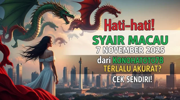 Hati-hati! Syair Macau 7 November 2025 dari Konohatoto78 Terlalu Akurat Cek Sendiri! - keluaranterkini.com