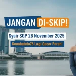 JANGAN DI-SKIP! Syair SGP 26 November 2025 Konohatoto78 Lagi Gacor Parah! - keluaranterkini.com