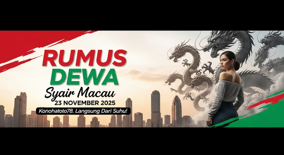 RUMUS DEWA Syair Macau 23 November 2025 Konohatoto78. Langsung Dari Suhu! - keluaranterkini.com