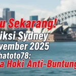Serbu Sekarang! Prediksi Sydney 3 November 2025 Konohatoto78 Angka Hoki Anti-Buntung! - keluaranterkini.com