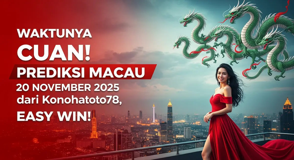 Waktunya Cuan! Prediksi Macau 20 November 2025 dari Konohatoto78, Easy Win! - keluaranterkini.com