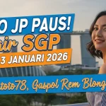 Auto JP Paus! Syair SGP 3 Januari 2026 Konohatoto78, Gaspol Rem Blong! - keluaranterkini.com
