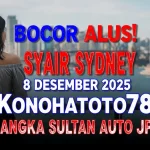 Bocor Alus! Syair Sydney 8 Desember 2025 Konohatoto78 Angka Sultan Auto JP! - keluaranterkini.com