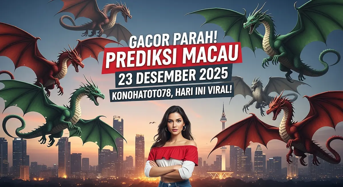 Gacor Parah! Prediksi Macau 23 Desember 2025 Konohatoto78, Hari Ini Viral! - keluaranterkini.com
