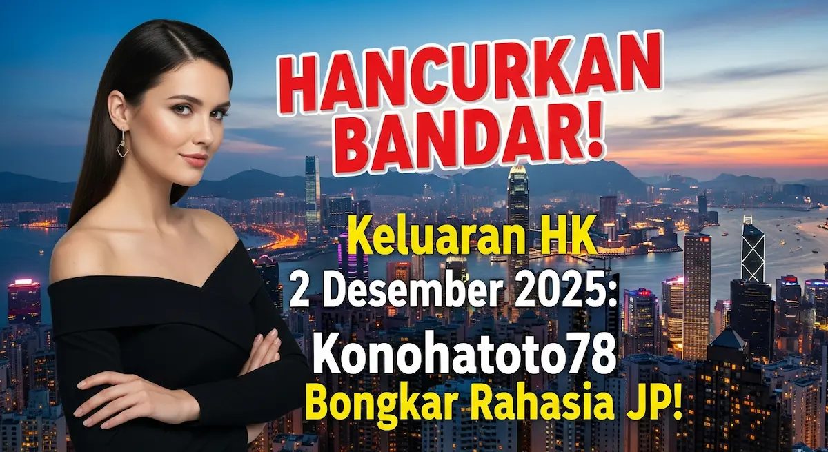 HANCURKAN BANDAR! Keluaran HK 2 Desember 2025 Konohatoto78 Bongkar Rahasia JP! - keluaranterkini.com