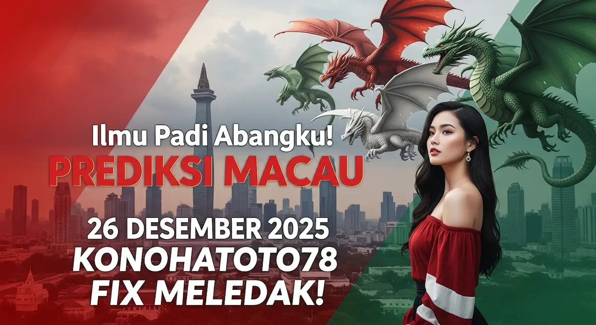 Ilmu Padi Abangku! Prediksi Macau 26 Desember 2025 Konohatoto78 Fix Meledak! - keluaranterkini.com