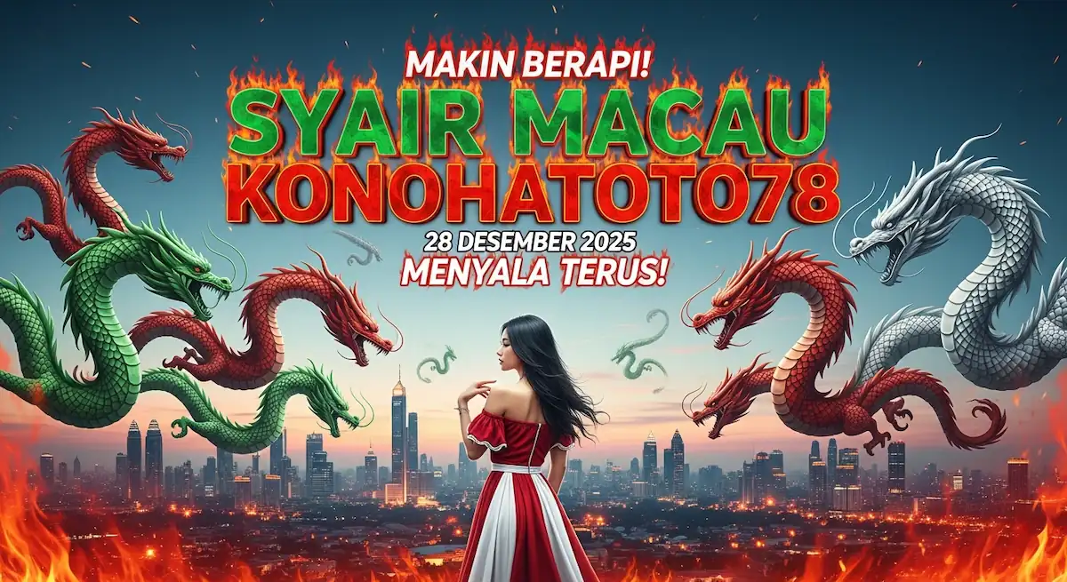 Makin Berapi! Syair Macau 28 Desember 2025 Konohatoto78 Menyala Terus! - keluaranterkini.com