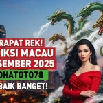 Merapat Rek! Prediksi Macau 21 Desember 2025 Konohatoto78 Lagi Baik Banget! - keluaranterkini.com