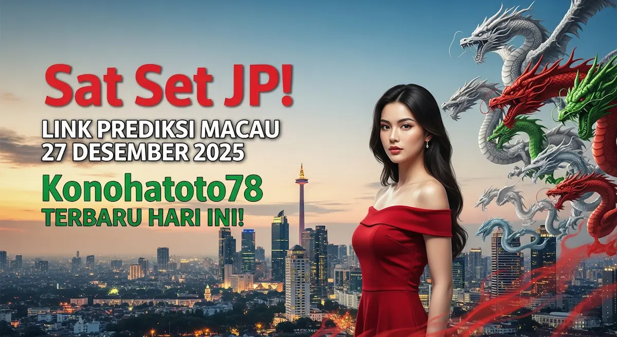 Sat Set JP! Link Prediksi Macau 27 Desember 2025 Konohatoto78 Terbaru Hari Ini! - keluaranterkini.com