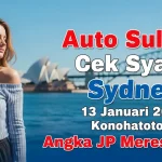 Auto Sultan! Cek Syair Sydney 13 Januari 2026 Konohatoto78 Angka JP Meresahkan! - keluaranterkini.com