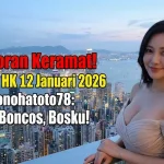Bocoran Keramat! Prediksi HK 12 Januari 2026 Konohatoto78 Anti Boncos, Bosku! - keluaranterkini.com
