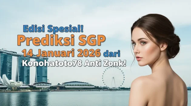 Edisi Spesial! Prediksi SGP 14 Januari 2026 dari Konohatoto78 Anti Zonk! - keluaranterkini.com