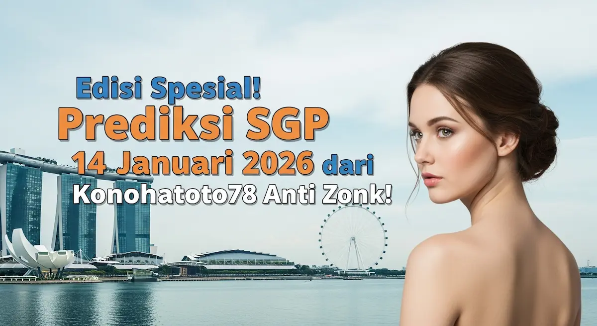Edisi Spesial! Prediksi SGP 14 Januari 2026 dari Konohatoto78 Anti Zonk! - keluaranterkini.com