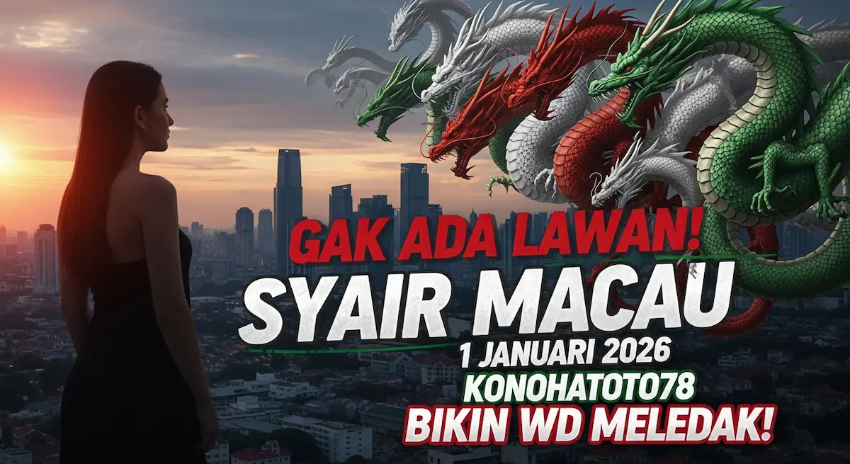 Gak Ada Lawan! Syair Macau 1 Januari 2026 Konohatoto78 Bikin WD Meledak! - keluaranterkini.com