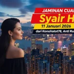 Jaminan Cuan! Syair HK 11 Januari 2026 dari Konohatoto78, Anti Rungkad! - keluaranterkini.com